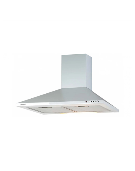 CATA | Hood | V-600 WH | Energy efficiency class C | Wall mounted | Width 70 cm | 420 m³/h | Mechanical control | White | LED