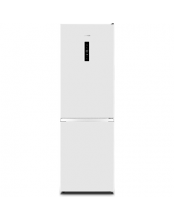 Gorenje White | Display | Energy efficiency class E | Freezer net capacity 97 L | Fridge net capacity 207 L | Height 186 cm | No