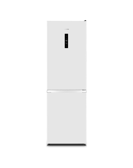 Gorenje White | Display | Energy efficiency class E | Freezer net capacity 97 L | Fridge net capacity 207 L | Height 186 cm | No