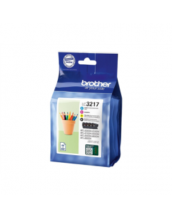 Brother LC3217VALDR | Ink Cartridge | Black/ cyan/ magenta/ yellow