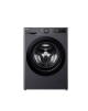 LG F2WR508S2M Washing machine, A, Front loading, Washing capacity 10 kg, Depth 56.5 cm, 1400 RPM, Middle Black | LG | Washing Ma