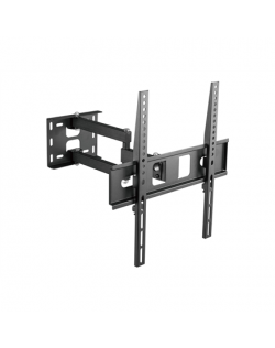 Gembird | Wall mount | WM-55ST-03 | Tilt, Swivel | 32-55 " | Black