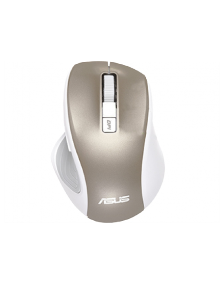 Asus MW202 2.4GHz Wireless Optical Mouse, Wireless connection, Gold