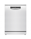 Bosch | Dishwasher | SMS4HMW06E | Free standing | Width 60 cm | Number of place settings 14 | Number of programs 6 | Energy efficiency class D | Display | AquaStop function | White