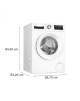 Bosch | Washing Machine | WGG254AMSN | Energy efficiency class A | Front loading | Washing capacity 10 kg | 1400 RPM | Depth 63 