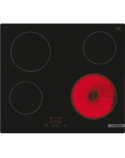 Bosch Hob | PKE61RBA2E | Electric | Number of burners/cooking zones 4 | Touch | Timer | Black