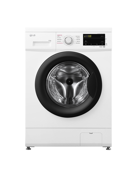 LG | Washing machine | F2J3WSBWE | Energy efficiency class E | Front loading | Washing capacity 6.5 kg | 1200 RPM | Depth 44 cm 