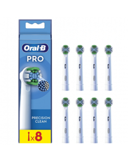 Oral-B | Precision Clean Brush Set | EB20RX-8 | Heads | For adults | Number of brush heads included 8 | White