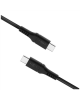 Fixed | Liquid Silicone Cable USB-C/USB-C, 1.2m, 60W | FIXDLS-CC12-BK | Black