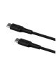 Fixed | Liquid Silicone Cable USB-C/USB-C, 1.2m, 60W | FIXDLS-CC12-BK | Black