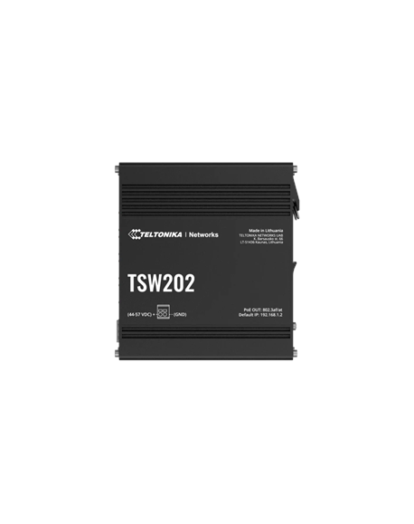 Teltonika Switch, 8 ports | TSW202 | L2 managed | Wall-mountable | SFP ports quantity 2