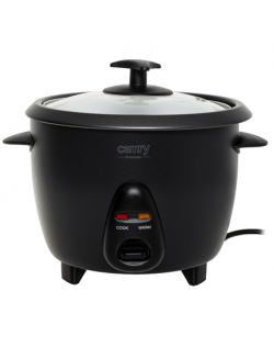 Camry Rice Cooker | CR 6419 | 400 W | 1 L | Number of programs 2 | Black