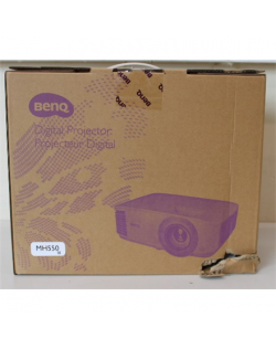 SALE OUT. BenQ MH550 WUXGA (1920x1200) Business HDMI Projector /3500Lm/16:9/20000:1/White,DAMAGED PACKAGING | MH550 | WUXGA (192