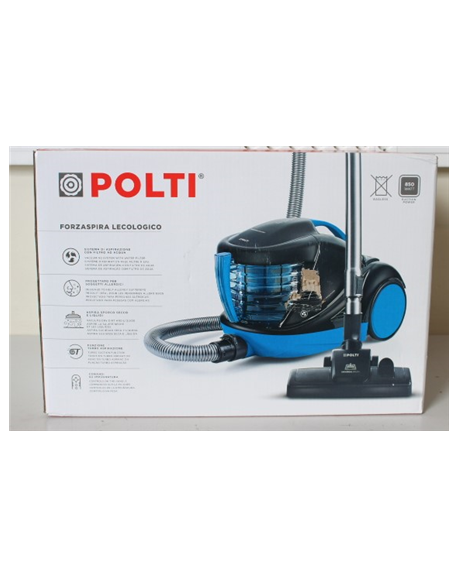 SALE OUT. Polti PBEU0109 Forzaspira Lecologico Aqua Allergy Turbo Care Vacuum cleaner, Bagless with water filter, Power 850 W, D