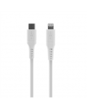 Fixed | Liquid Silicone Cable USB-C/Lightning, 2 m | FIXDLS-CL2-WH