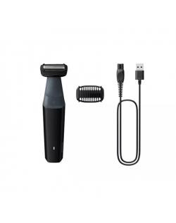 Philips | Hair clipper for body | BG3017/01 | Cordless | Wet & Dry | Number of length steps 1 | Black