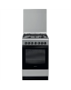 INDESIT Cooker | IS5G5PHX/E/1 | Hob type Gas | Oven type Electric | Stainless steel | Width 50 cm | Grilling | Depth 60 cm | 60 