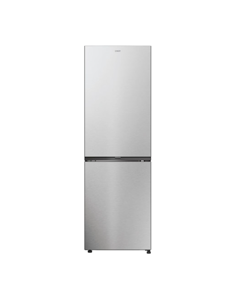 Candy Refrigerator | CNCQ2T618EX | Energy efficiency class E | Free standing | Combi | Height 185 cm | No Frost system | Fridge 