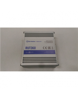 SALE OUT. Teltonika RUT360 LTE CAT6 Industrial Cellular Router (RUT360000000) | Industrial Cellular Router | RUT360 LTE CAT | RE