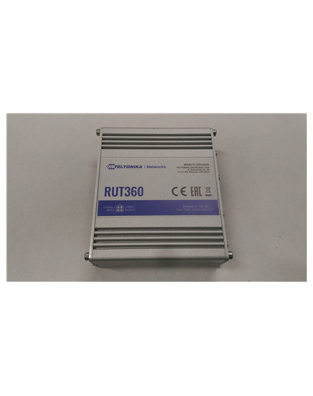 SALE OUT. Teltonika RUT360 LTE CAT6 Industrial Cellular Router (RUT360000000) | Industrial Cellular Router | RUT360 LTE CAT | RE