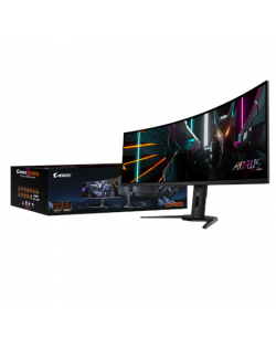 Gigabyte | CO49DQ | 49 " | OLED | DQHD | 32:9 | 144 Hz | 3 ms | 5120 x 1440 pixels | 250 cd/m² | HDMI ports quantity 2 x HDMI 2.