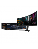 Gigabyte | CO49DQ | 49 " | OLED | DQHD | 32:9 | 144 Hz | 3 ms | 5120 x 1440 pixels | 250 cd/m² | HDMI ports quantity 2 x HDMI 2.1 | Black | Warranty 36 month(s)