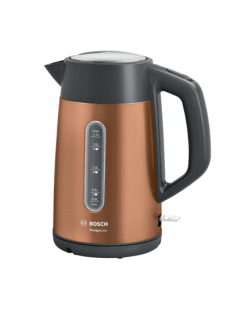 Bosch Kettle TWK4P439 Electric, 2400 W, 1.7 L, Stainless steel, Copper, 360° rotational base