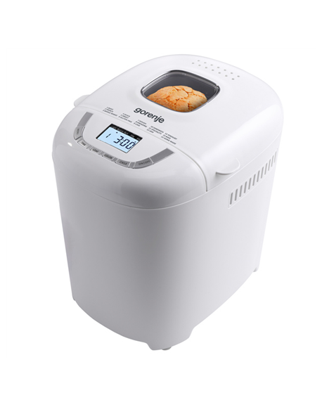 Gorenje Bread maker BM910WII Power 550 W, Number of programs 15, Display LCD, White