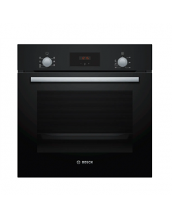 Bosch | Oven | HBF133BA0 | 66 L | Electric | EcoClean | Knobs | Height 59.5 cm | Width 59.4 cm | Black