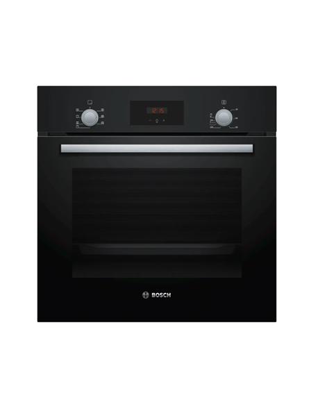 Bosch | Oven | HBF133BA0 | 66 L | Electric | EcoClean | Knobs | Height 59.5 cm | Width 59.4 cm | Black