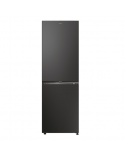 Candy Refrigerator | CNCQ2T618EB | Energy efficiency class E | Free standing | Combi | Height 185 cm | No Frost system | Fridge net capacity 235 L | Freezer net capacity 120 L | 38 dB | Black