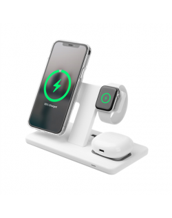 Fixed | Stand with wireless charging 3in1 | FIXMPOS-WH MagPowerstation