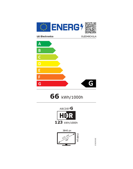 LG OLED48C41LA 48" (121 cm) OLED evo C4 4K smart TV