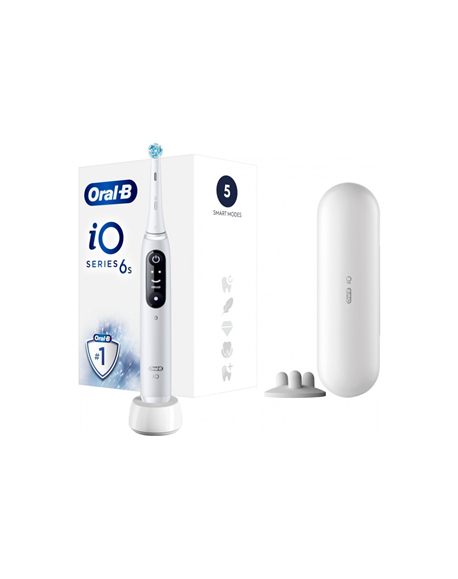 Electric Toothbrush | iO6 | Rechargeable | For adults | Number of brush heads included 1 | Number of teeth brushing modes 5 | Wh