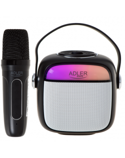 Karaoke Speaker With Microphone | AD 1199B | Bluetooth | Black | Portable | Wireless connection