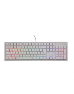 THOR 303 | Mechanical Gaming Keyboard | Wired | US | White | USB Type-A | Outemu Peach Silent