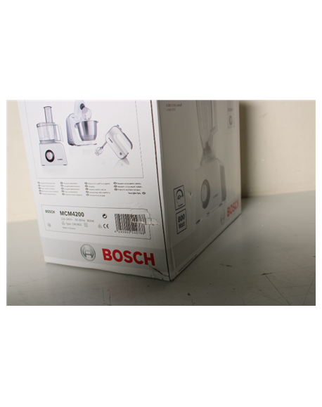 SALE OUT. Bosch MCM4200 Bosch 800 W Bowl capacity 2.3 L White DAMAGED PACKAGING | Bosch | MCM4200 | 800 W | Bowl capacity 2.3 L 