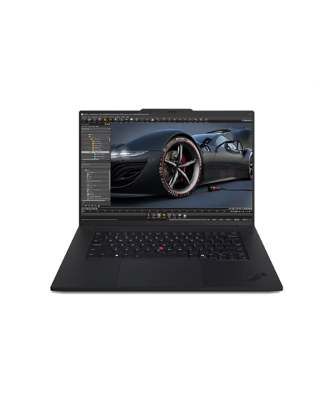 Lenovo ThinkPad P1 Gen 7 | Black | 16 " | IPS | WQXGA | 2560 x 1600 pixels | Anti-glare | Intel Core U9 | 185H | 64 GB | LPCAMM2