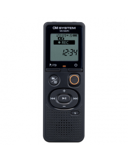 Olympus | Digital Voice Recorder (OM Branded) | VN-540PC | Black | Segment display 1.39' | WMA