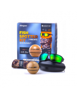 Deeper Deeper Fish Spotter Kit with Smart Sonar CHIRP+2 Sonar Beige/Black/Camouflage