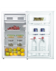 Midea Refrigerator | MDRD142FGE01 | Energy efficiency class E | Free standing | Larder | Height 86 cm | Fridge net capacity 93 L