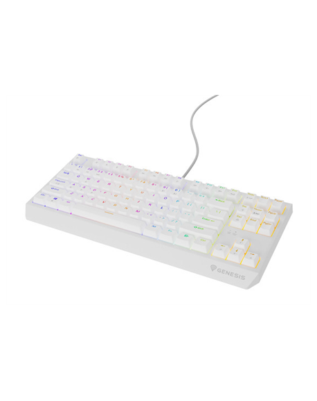 THOR 230 | Mechanical Gaming Keyboard | Wired | US | White | USB Type-A | Outemu Brown