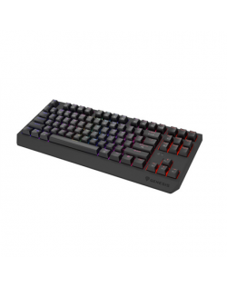 THOR 230 | Mechanical Gaming Keyboard | Wireless | US | Black | 2.4 GHz, Bluetooth, USB | Outemu Panda