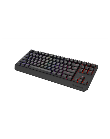 THOR 230 | Mechanical Gaming Keyboard | Wireless | US | Black | 2.4 GHz, Bluetooth, USB | Outemu Red