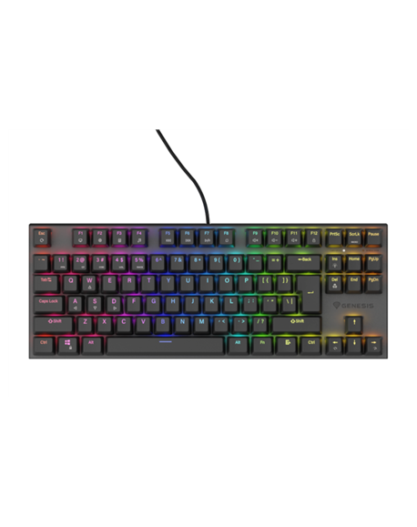 THOR 303 | Mechanical Gaming Keyboard | Wired | US | Black | USB Type-A | Outemu Brown