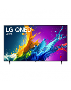 QNED TV | 50QNED80T3A | 50 | Smart TV | webOS 24 | 4K UHD | Black