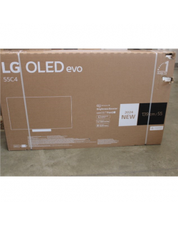 SALE OUT. LG OLED55C41LA 55" (139 cm) OLED evo C4 4K Smart TV, DAMAGED PACKAGING