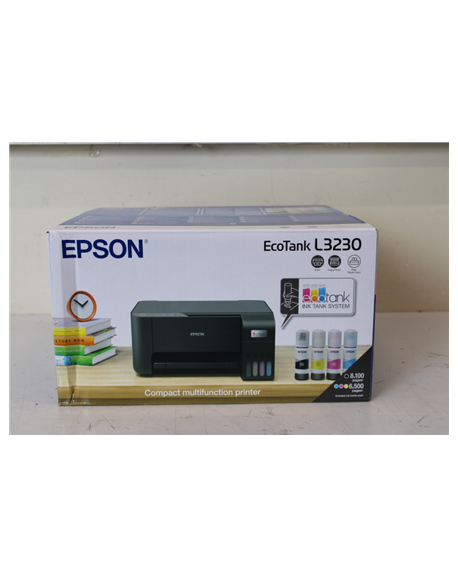 SALE OUT. Epson EcoTank L3230 All-in-One Ink Tank Printer, DAMAGED PACKAGING | Multifunctional printer | EcoTank L3230 | Inkjet 