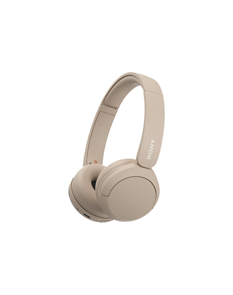 Sony WH-CH520 Wireless Headphones, Beige | Sony | Wireless Headphones | WH-CH520 | Wireless | On-Ear | Microphone | Noise cancel