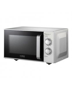 Caso | Ceramic Microwave Oven with Grill | MG 25 Ecostyle | Free standing | 25 L | 900 W | Grill | Silver